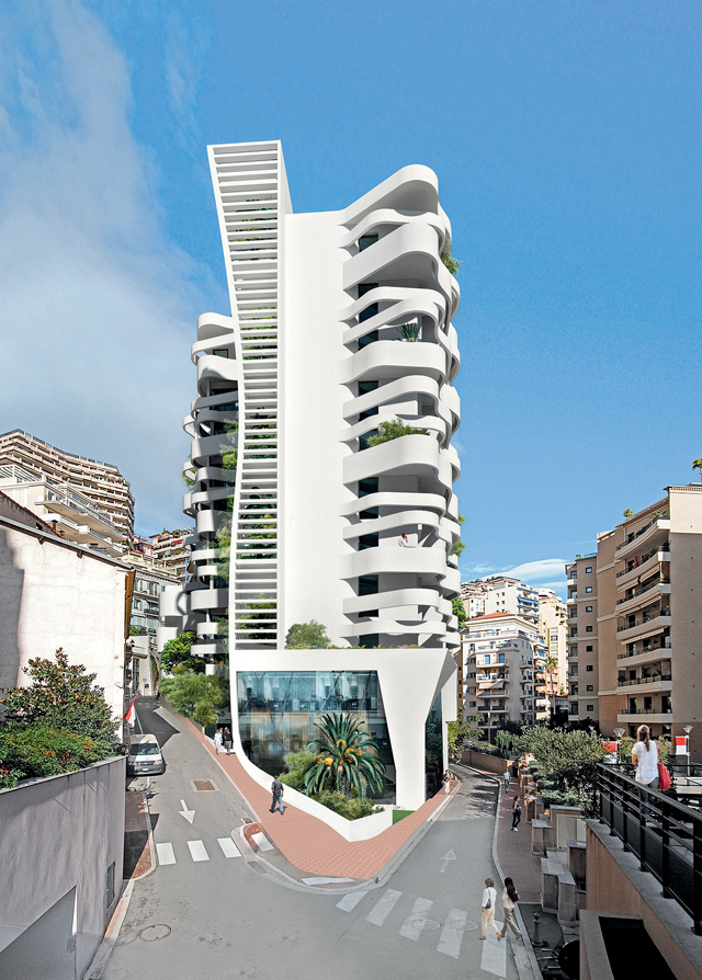 Le Stella – Duplex avec jardin privé et parking à la Condamine