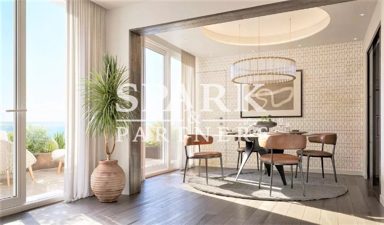 Monaco - La Rousse - Penthouse avec vue mer panoramique